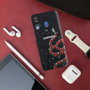 Snake in Galaxy Pattern Mobile Case Cover For Galaxy M30