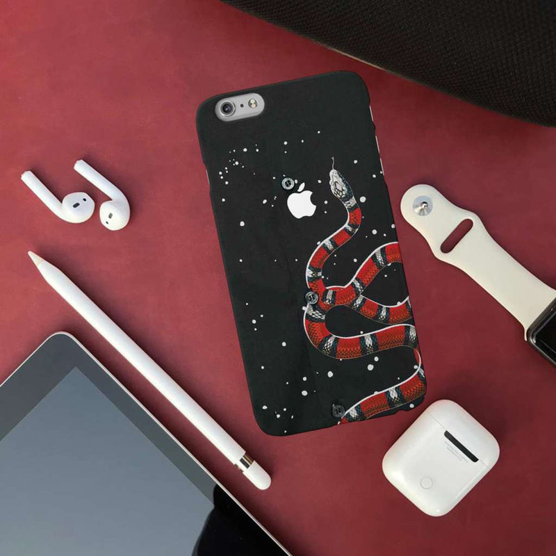 Snake in Galaxy Pattern Mobile Case Cover For Iphone 6 Plus