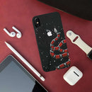 Snake in Galaxy Pattern Mobile Case Cover For Iphone X