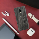 Black Wood Surface Pattern Mobile Case Cover For Oneplus 7