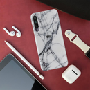 Light Grey Marble Pattern Mobile Case Cover For Redmi A3