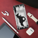 Redmi A3 Black Horse Printed Mobile cases