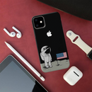 USA Astronaut Pattern Mobile Case Cover For Iphone 11