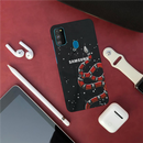 Snake in Galaxy Pattern Mobile Case Cover For Galaxy M30s