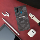 Camo Distress Pattern Mobile Case Cover For Galaxy M30s