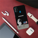 USA Astronaut Pattern Mobile Case Cover For Galaxy M30s