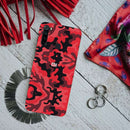 Military Red Camo Pattern Mobile Case Cover For Redmi Note 8