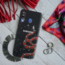Snake in Galaxy Pattern Mobile Case Cover For Galaxy M30