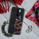Snake in Galaxy Pattern Mobile Case Cover For Redmi Note 8 Pro