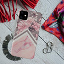 Tiles and Floral Pattern Mobile Case Cover For Iphone 11