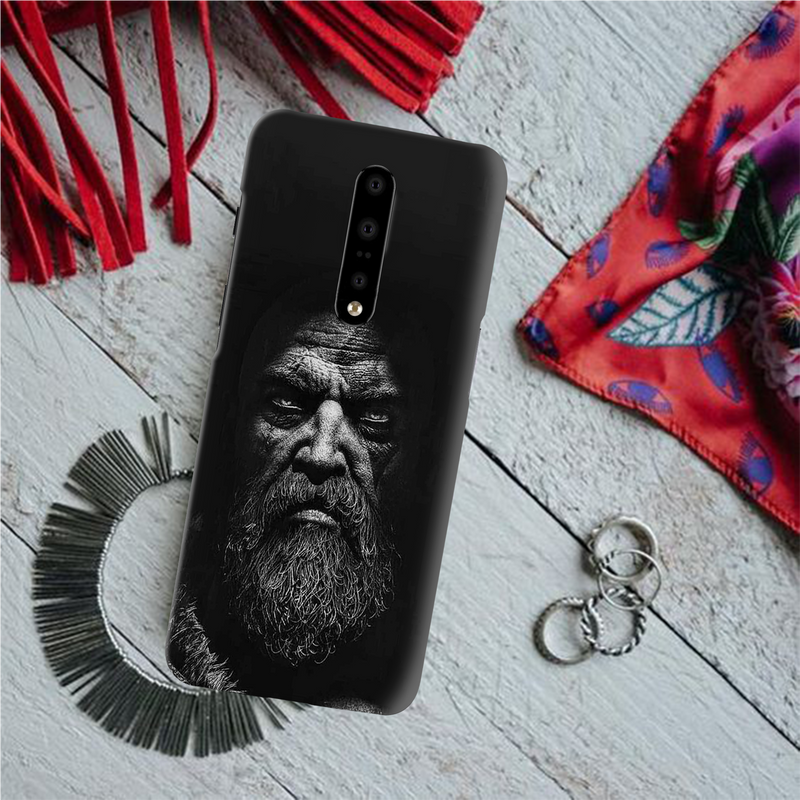 Old Bearded Man Pattern Mobile Case Cover For Oneplus 7 Pro