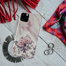 Tiles and Flowers Pattern Mobile Case Cover For Iphone 11 Pro