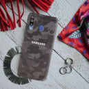 Camo Distress Pattern Mobile Case Cover For Galaxy M30