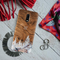 Wood Surface and Snowflakes Pattern Mobile Case Cover For Oneplus 7