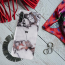 White & Black Marble Pattern Mobile Case Cover For Redmi A3