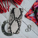 Snake Skin Pattern Mobile Case Cover For Galaxy A50