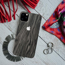 Black Wood Surface Pattern Mobile Case Cover For Iphone 11 Pro