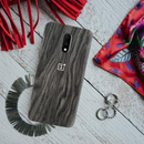 Black Wood Surface Pattern Mobile Case Cover For Oneplus 7