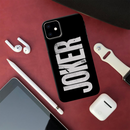 Joker Text Pattern Mobile Case Cover For Iphone 11