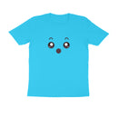 Cute Eyes Round Neck Printed Tshirt for Men