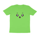 Cute Eyes Round Neck Printed Tshirt for Men