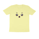 Cute Eyes Round Neck Printed Tshirt for Men