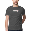 Retro Printed Round Neck Men Tshirts