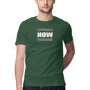 Yesterday Now Tomorrow Printed Round Neck Men Tshirts