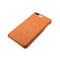 Orange Leather Case for Iphone 8 Plus