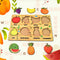 Fruit-Filled Fun! Educational Wooden Puzzle for Toddlers & Kids