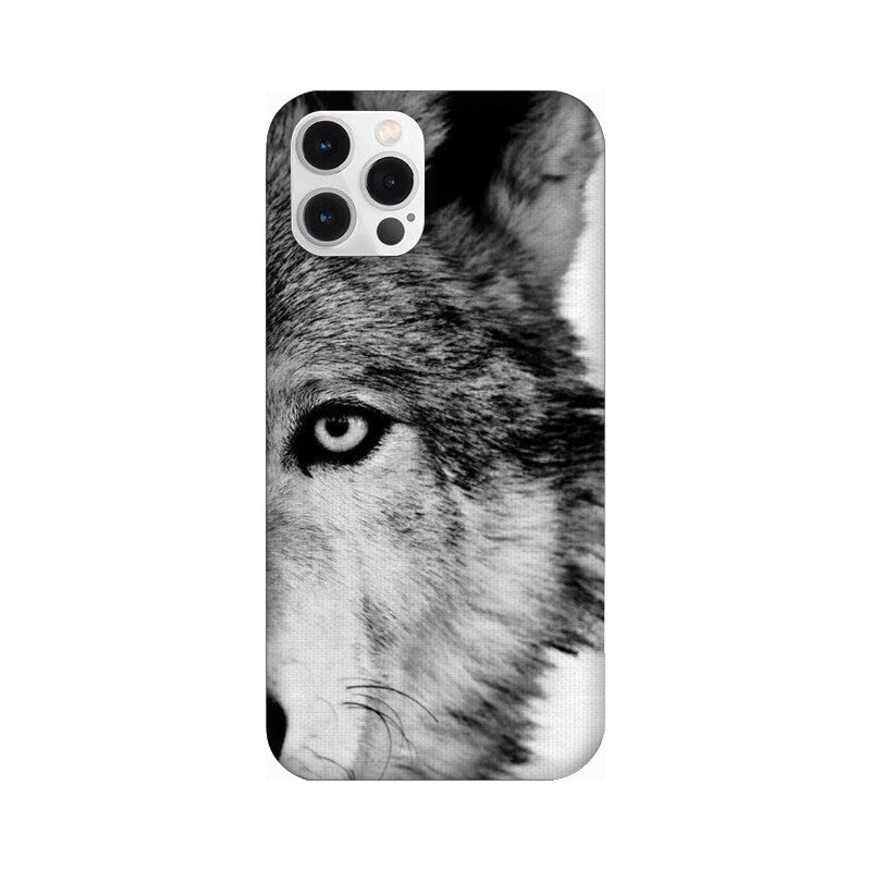 Wolf Face Pattern Mobile Case Cover for iPhone 12/ iPhone 12 Mini/ iPhone 12 Pro/ iPhone 12 Pro Max
