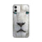 White Lion Portrait Pattern Mobile Case Cover for iPhone 12/ iPhone 12 Mini/ iPhone 12 Pro/ iPhone 12 Pro Max