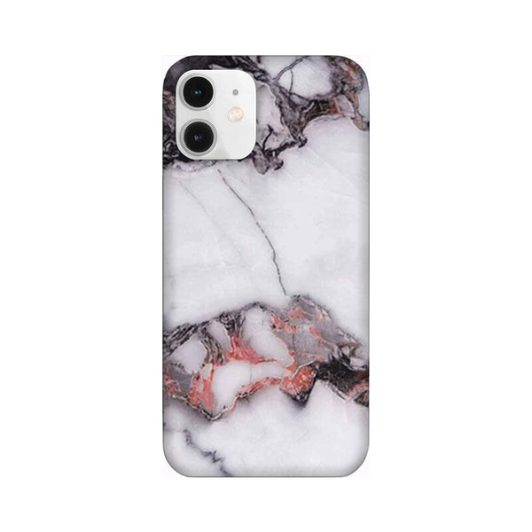 White & Black Marble Pattern Mobile Case Cover for iPhone 12/ iPhone 12 Mini/ iPhone 12 Pro/ iPhone 12 Pro Max