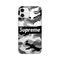 Superme Pattern Mobile Case Cover for iPhone 12/ iPhone 12 Mini/ iPhone 12 Pro/ iPhone 12 Pro Max