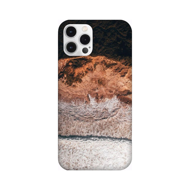 Sea Shore Pattern Mobile Case Cover for iPhone 12/ iPhone 12 Mini/ iPhone 12 Pro/ iPhone 12 Pro Max