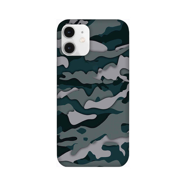 Military Camo Pattern Mobile Case Cover for iPhone 12/ iPhone 12 Mini/ iPhone 12 Pro/ iPhone 12 Pro Max