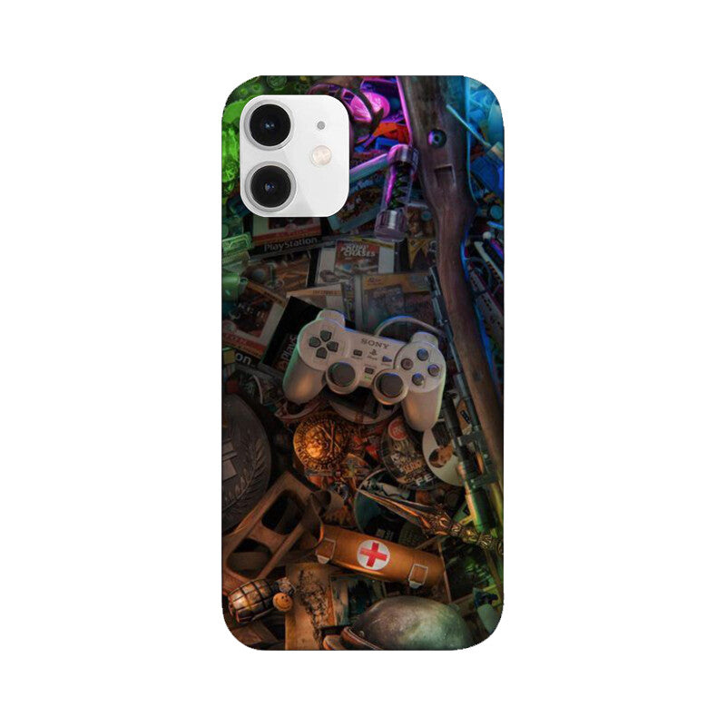 Gaming Pattern Mobile Case Cover for iPhone 12/ iPhone 12 Mini/ iPhone 12 Pro/ iPhone 12 Pro Max