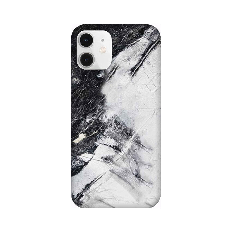 Black Cloud Marble Pattern Mobile Case Cover for iPhone 12/ iPhone 12 Mini/ iPhone 12 Pro/ iPhone 12 Pro Max