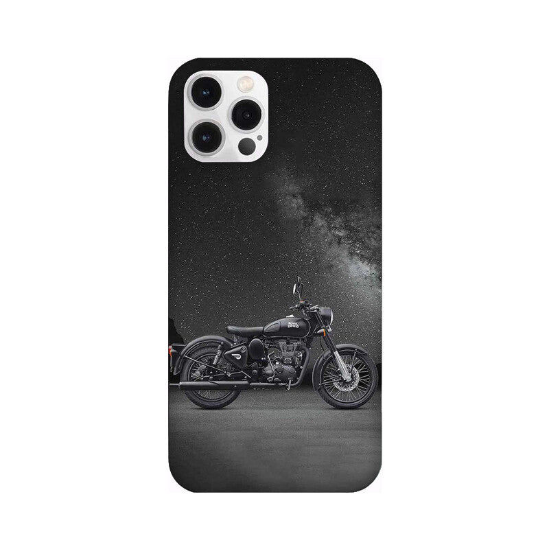 Biker Pattern Mobile Case Cover for iPhone 12/ iPhone 12 Mini/ iPhone 12 Pro/ iPhone 12 Pro Max