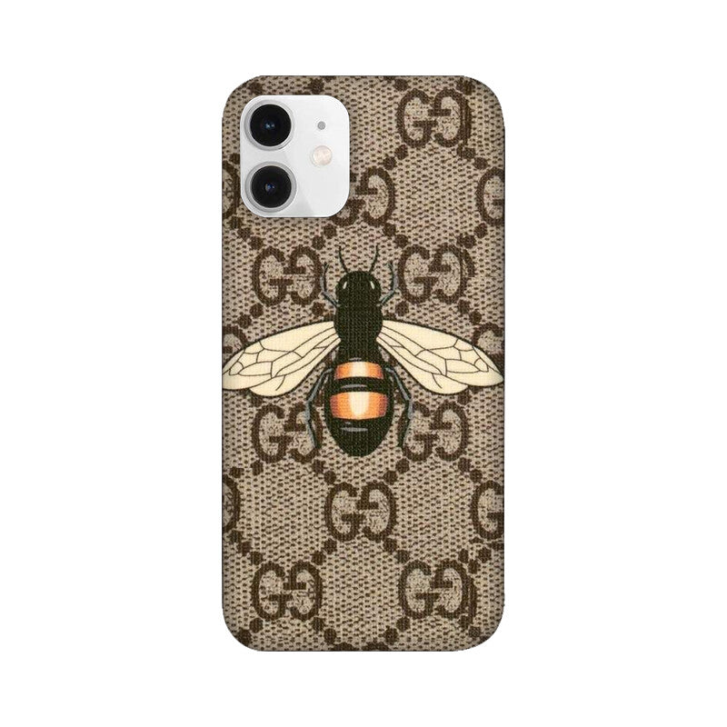 Big Bee Pattern Mobile Case Cover for iPhone 12/ iPhone 12 Mini/ iPhone 12 Pro/ iPhone 12 Pro Max