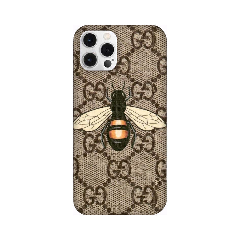 Big Bee Pattern Mobile Case Cover for iPhone 12/ iPhone 12 Mini/ iPhone 12 Pro/ iPhone 12 Pro Max