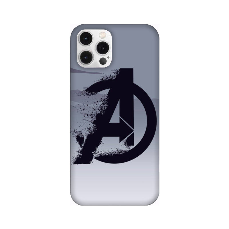 Avengers Logo Pattern Mobile Cover for iPhone 12/ iPhone 12 Mini/ iPhone 12 Pro/ iPhone 12 Pro Max
