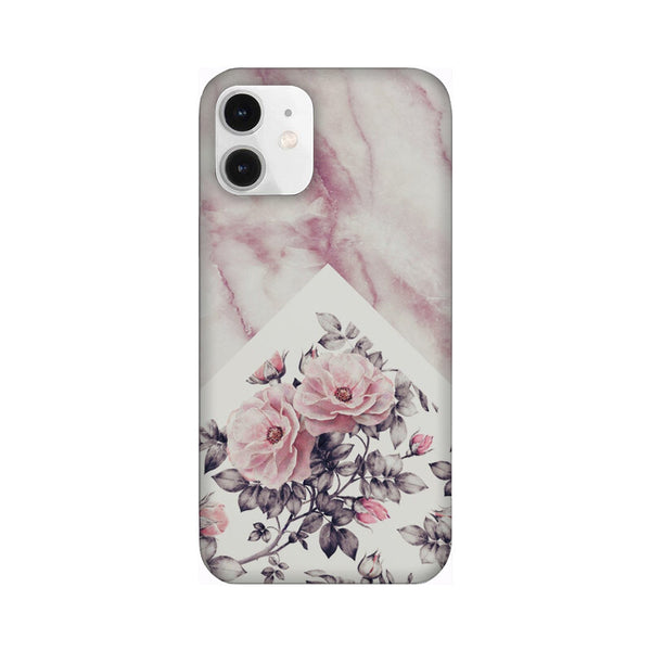 Light Pink Marble Pattern Mobile Case Cover for iPhone 12/ iPhone 12 Mini/ iPhone 12 Pro/ iPhone 12 Pro Max
