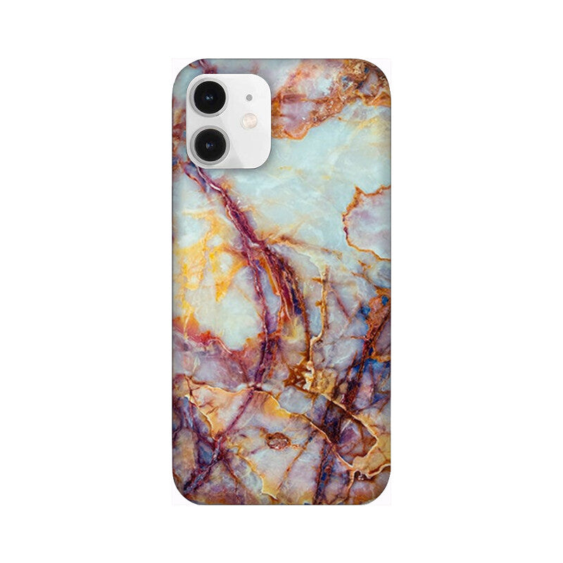 Marble Texture Pattern Mobile Case Cover for iPhone 12/ iPhone 12 Mini/ iPhone 12 Pro/ iPhone 12 Pro Max