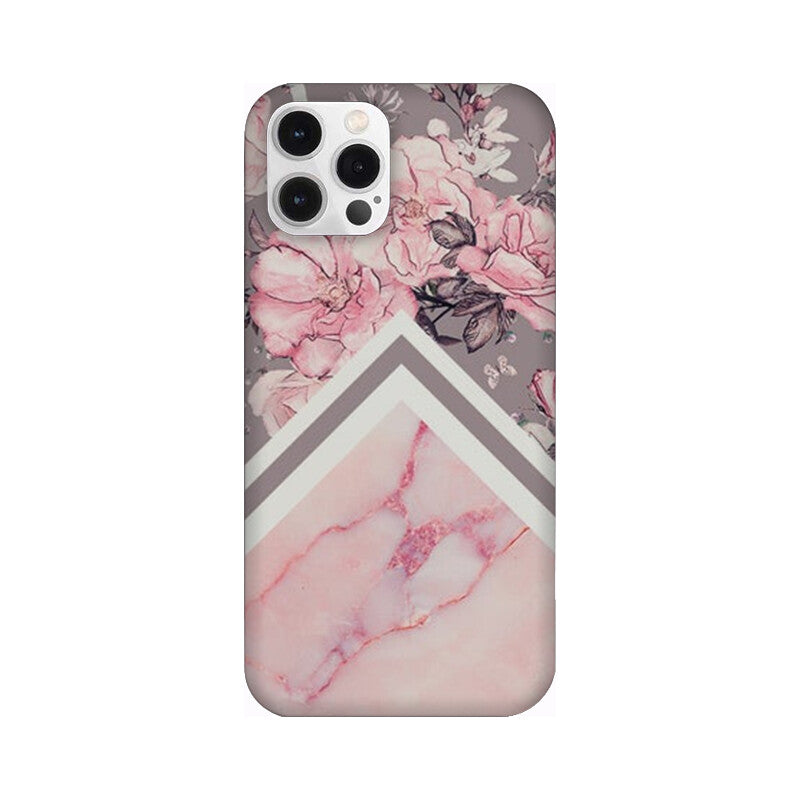 Pink Marble Pattern Mobile Case Cover for iPhone 12/ iPhone 12 Mini/ iPhone 12 Pro/ iPhone 12 Pro Max