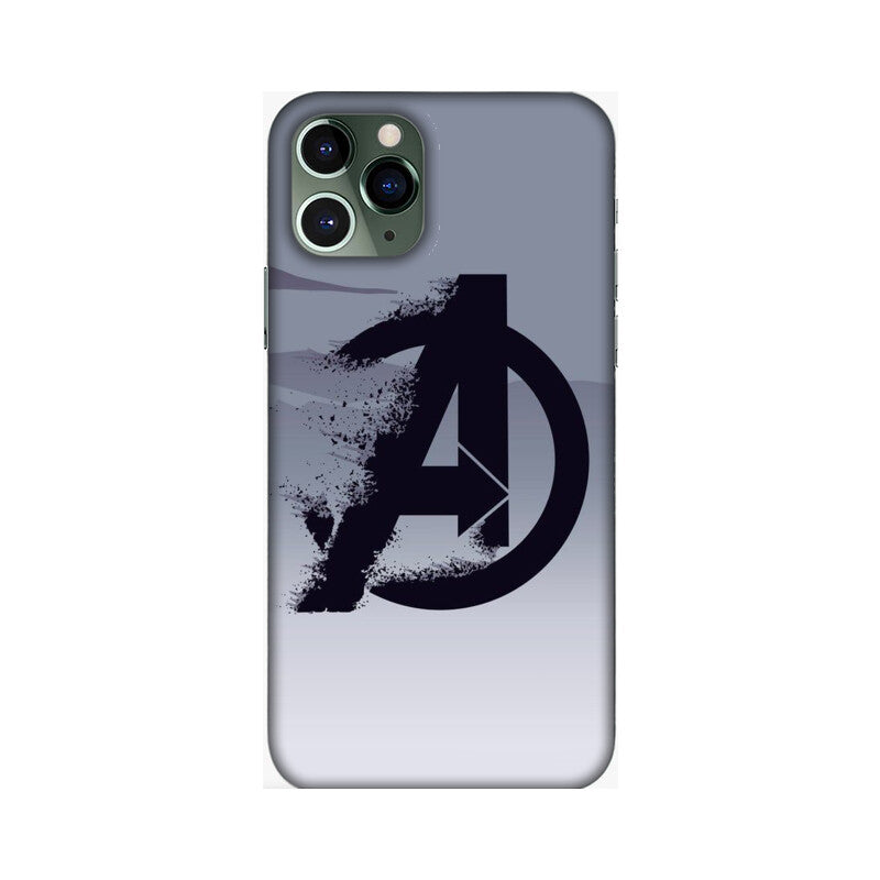 Avengers Logo Pattern Mobile Cover for iPhone 11/ iPhone 11 Pro/ iPhone 11 Pro Max