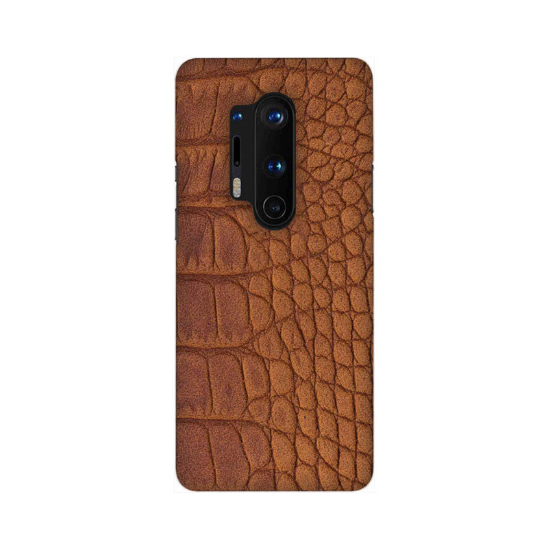 Red leather Texture Pattern Mobile Case Cover for OnePlus 8/ OnePlus 8 Pro