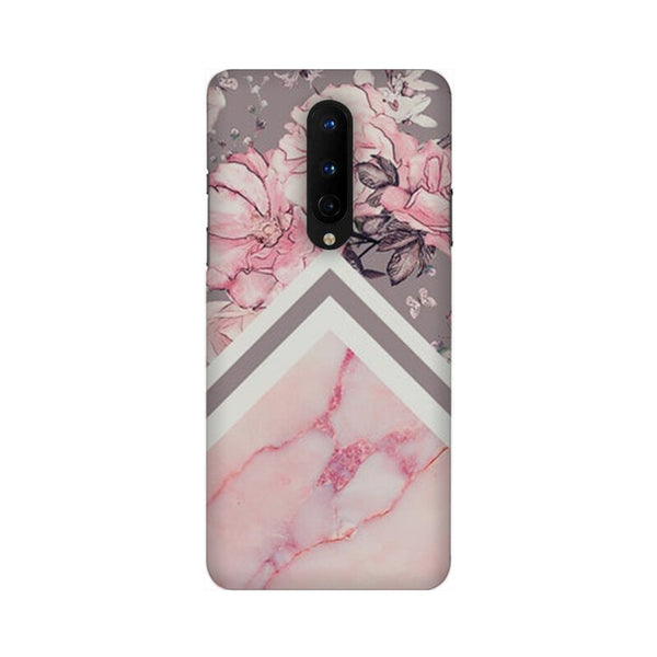 Pink Marble Pattern Mobile Case Cover for OnePlus 8/ OnePlus 8 Pro