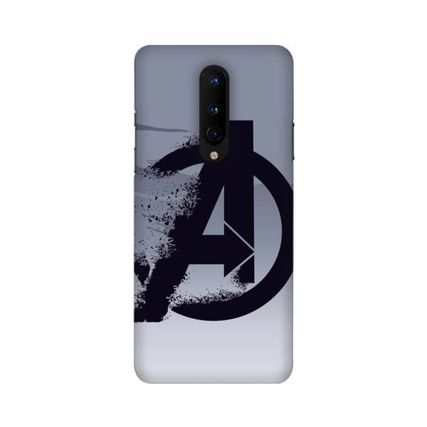 Avengers Logo Pattern Mobile Cover for OnePlus 8/ OnePlus 8 Pro