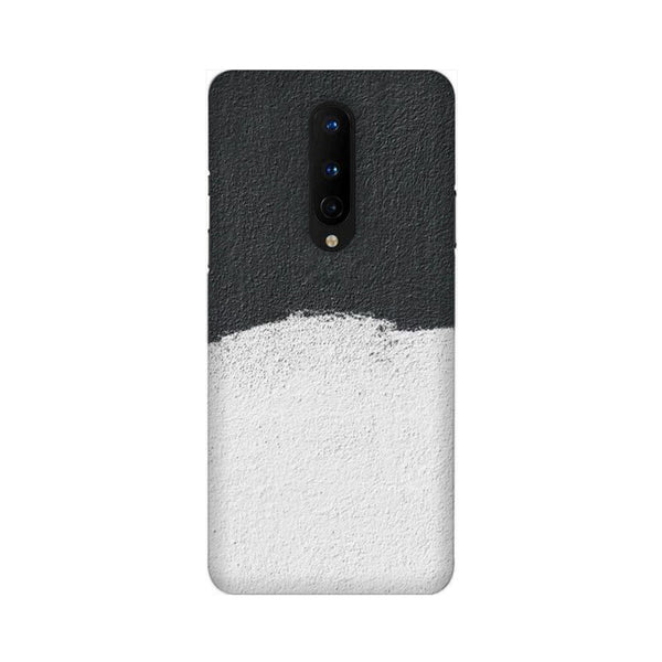 Black And White Pattern Mobile Case Cover for OnePlus 8/ OnePlus 8 Pro